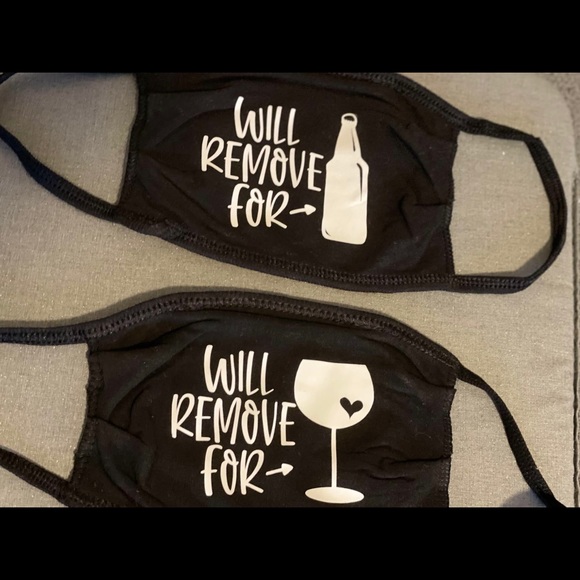 ⚡️HP⚡️Set of 3 layer unisex beer/wine face… - Picture 6 of 7